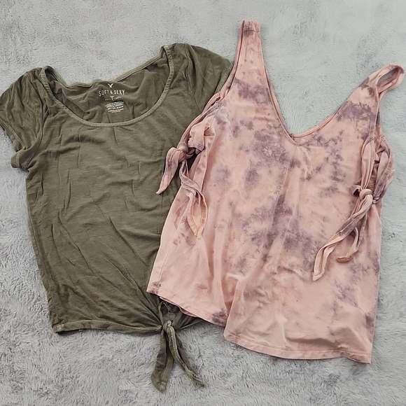 American Eagle Outfitters soft&sexy top bundle - Picture 1 of 11